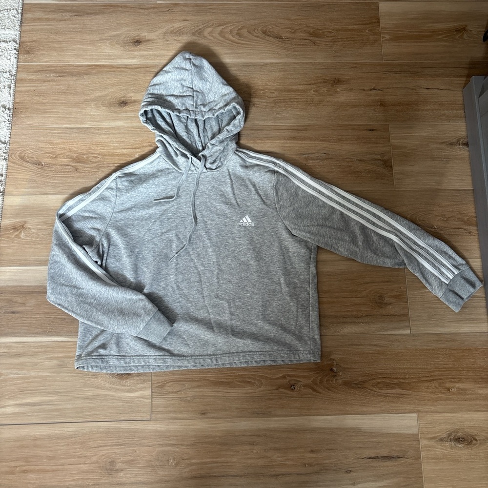 Adidas Gray Athletic Apparel